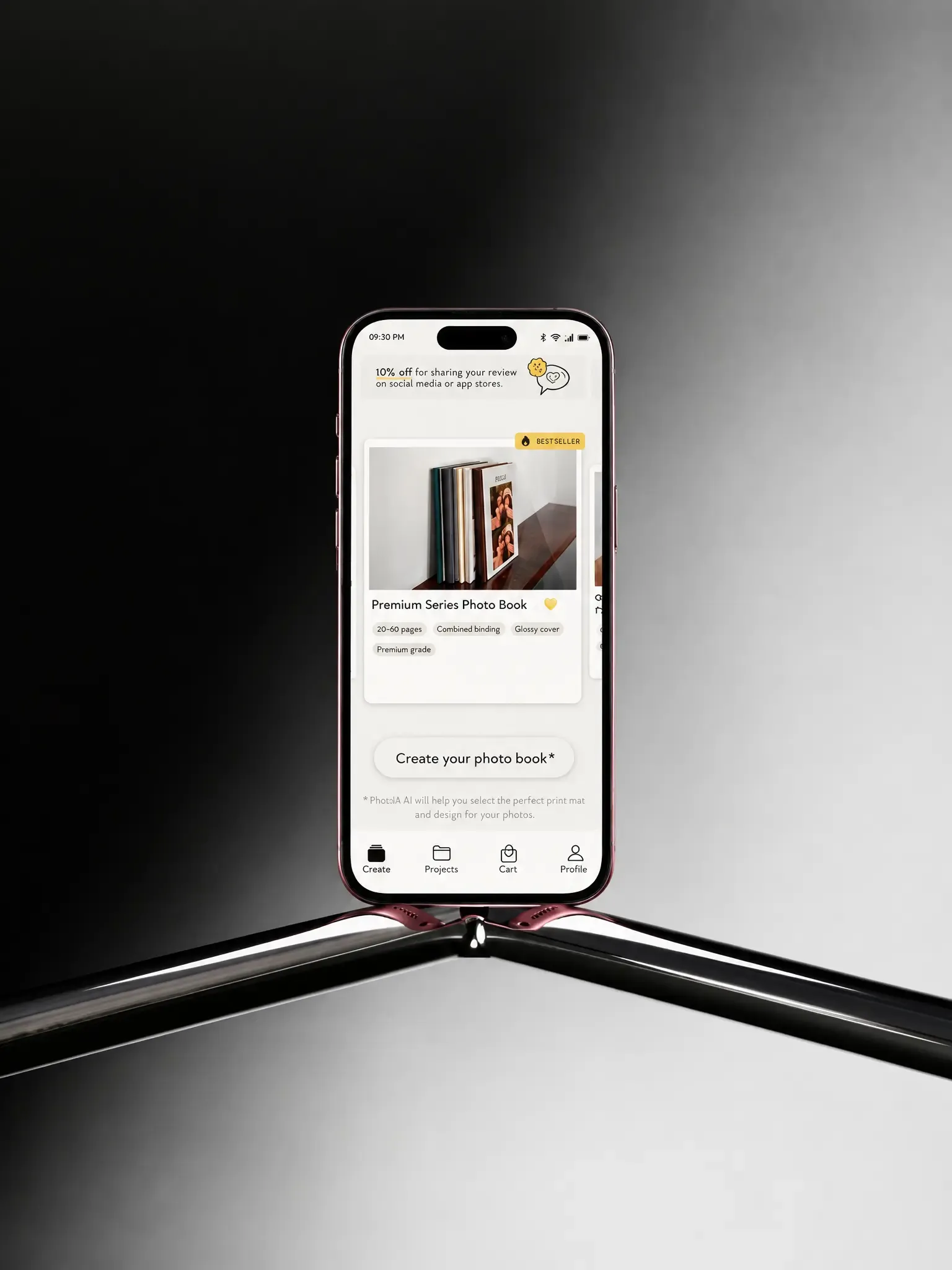 Exempel på mobilapp